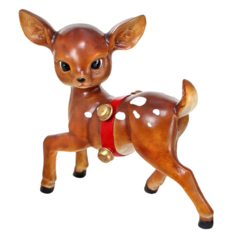 2.5' Retro Standing Deer Figurine