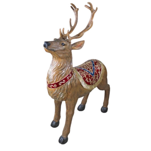 4' Illuminated Reindeer Figurine