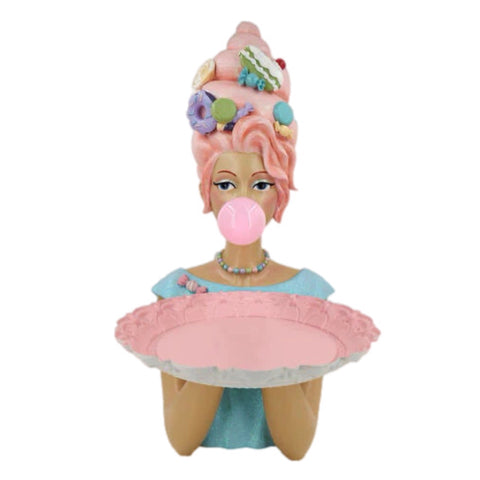 1.5’ Cotton Candy Queen Dessert Tray Figurine