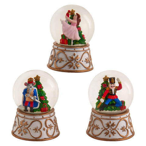 Assorted Mini Nutcracker Suite Snowglobe, INDIVIDUALLY SOLD