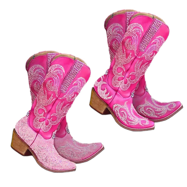 Assorted Pink Cowboy Boot Ornament, INDIVIDUALLY SOLD