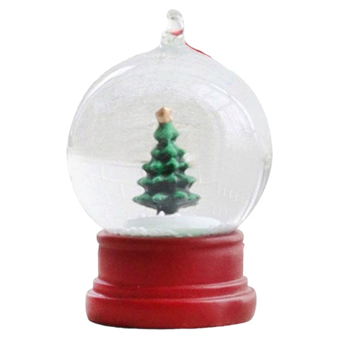 Mini Christmas Tree Snowglobe Ornament