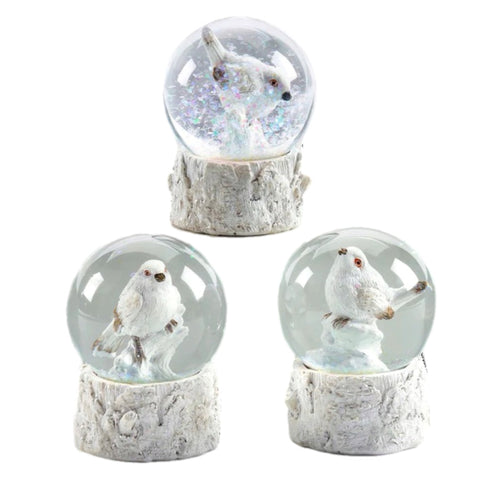 Assorted Mini Bird Snowglobe, INDIVIDUALLY SOLD