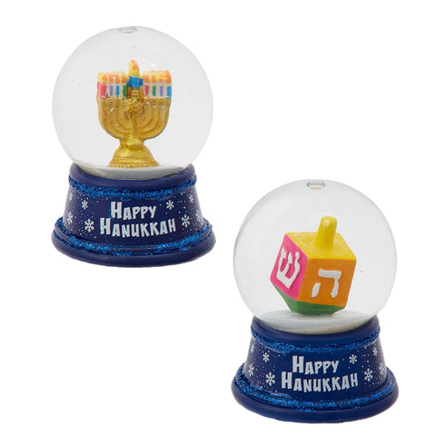 Assorted Mini Happy Hanukkah Snowglobe, INDIVIDUALLY SOLD