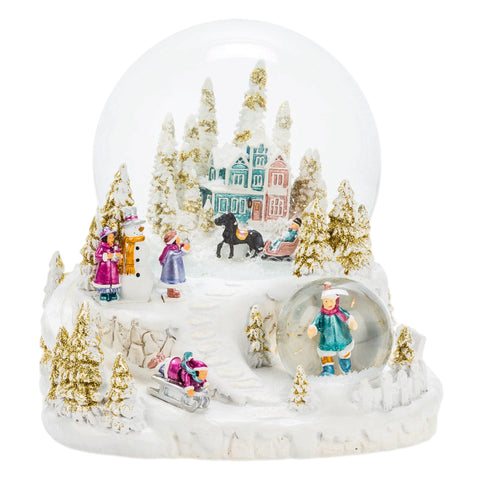 Victorian Village Snowglobe