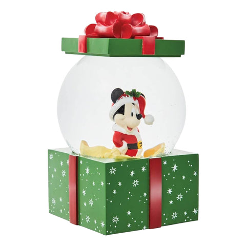 Mickey Christmas Gift Snowglobe