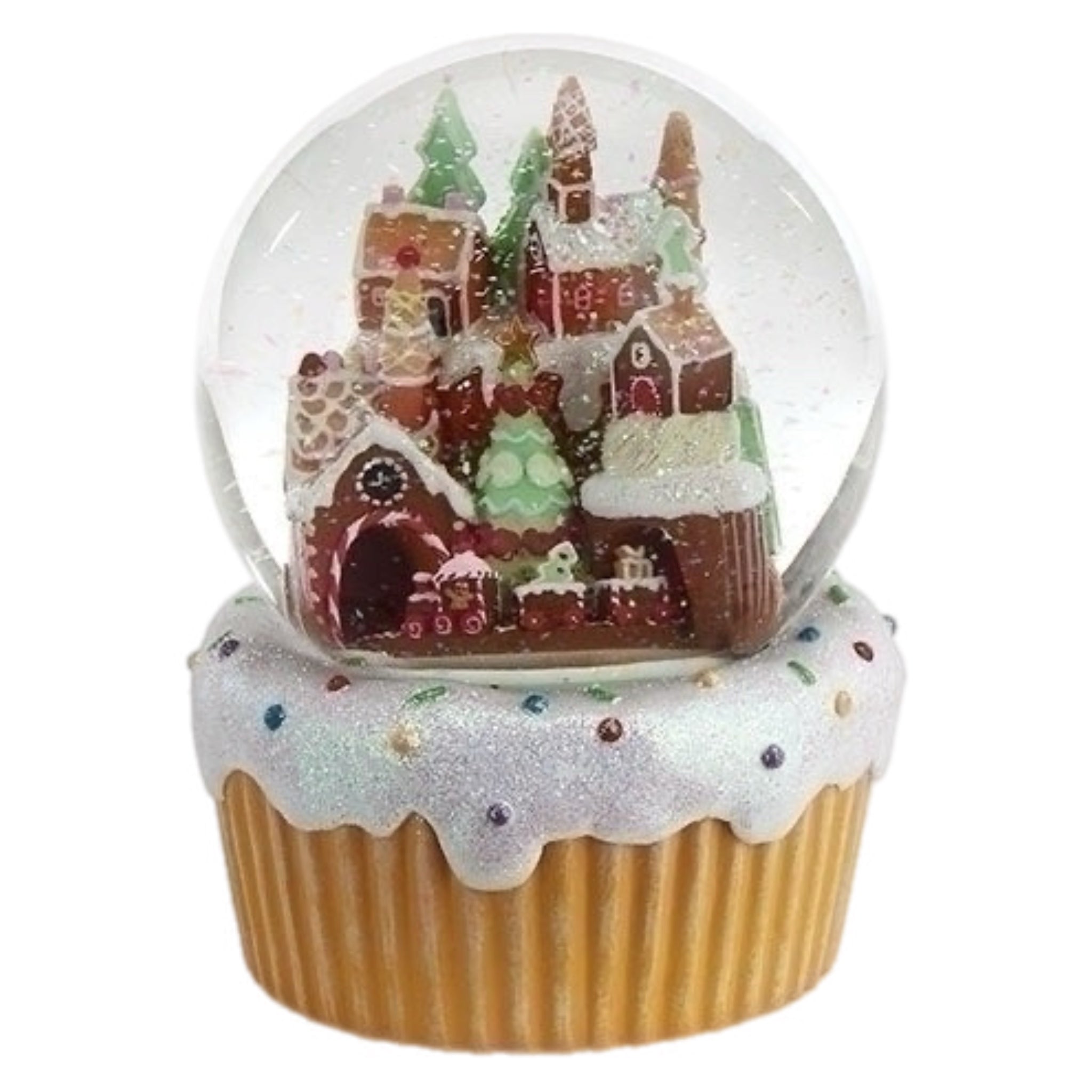 Gingerbread Village Snowglobe