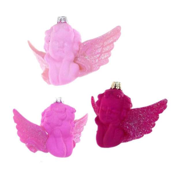 Assorted Pink Cherub Ornament, INDIVIDUALLY SOLD