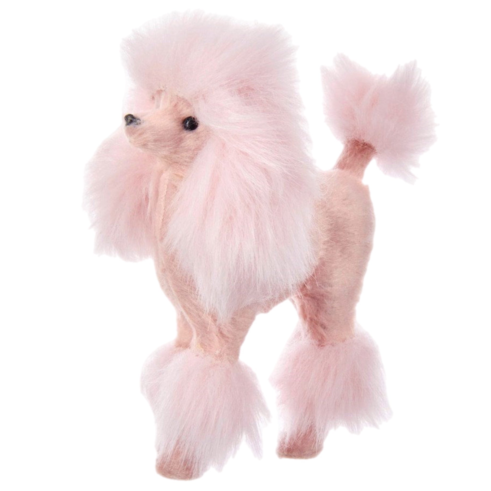 Furry Poodle Ornament