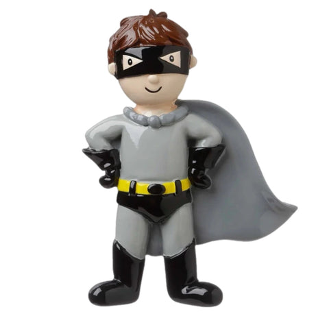 Black & Grey Super Hero Ornament