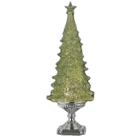 20" Tree Green Glitterdome