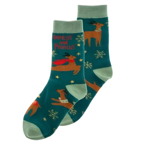 Dancin' &  Prancin Ladies Socks