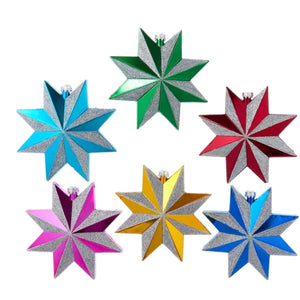 Assorted Morning Star Ornament, INDIVIDUALLY SOLD