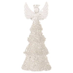 Beaded Glass Angel Ornament