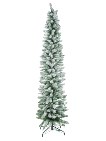 7' Flocked Douglas Fir PRELIT