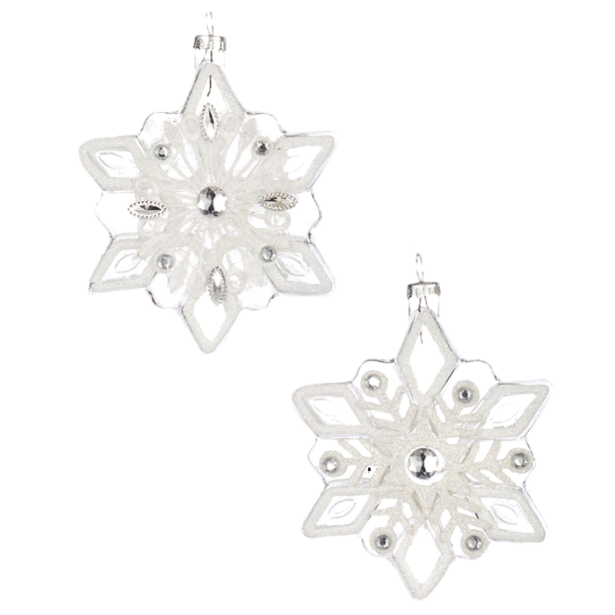 Assorted Snowflake Ornament, INDIVIDUALLY SOLD