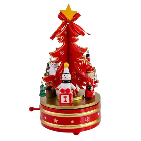 Musical Tree With Ornaments Figurine