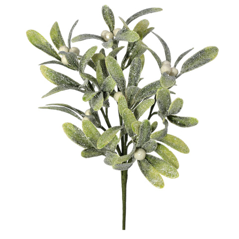 Frosted Mistletoe Pick