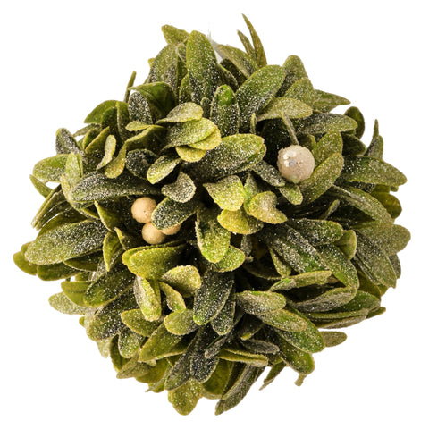 Frosted Mistletoe Ball