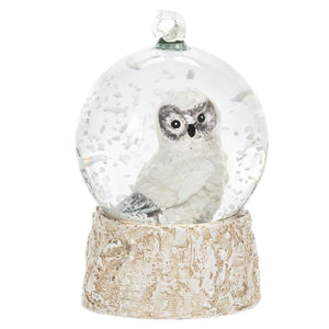 Mini Owl Snowglobe Ornament