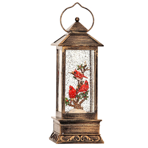 12" Cardinal Glitterdome