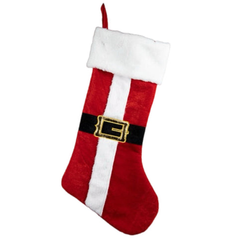 22" Santa Suit Stocking