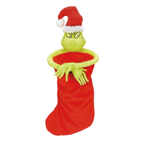 12" Grinch Plush Stocking