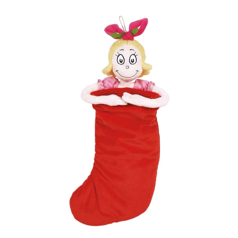 12" Cindy Lou Plush Stocking