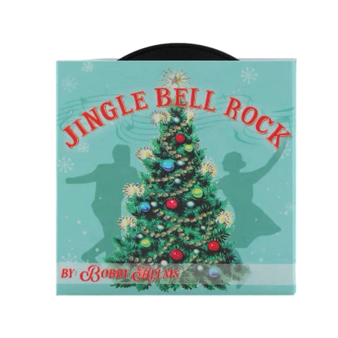 Jingle Bell Rock Vinyl Record Ornament