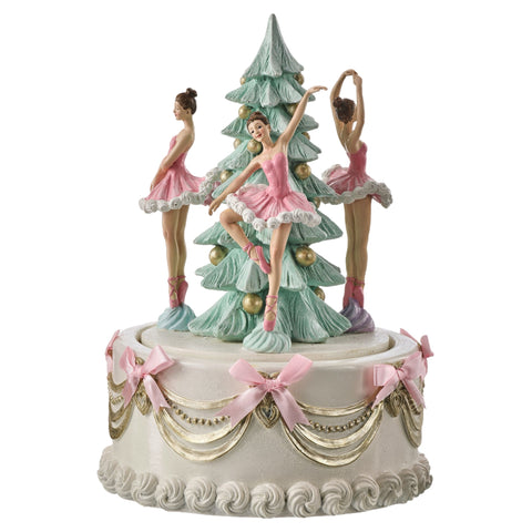 Ballerinas On Cake Figurine