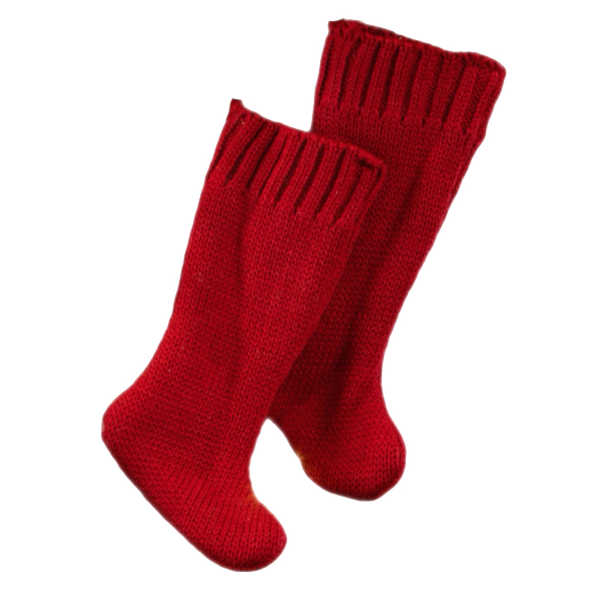 8" Large Red Stocking Ornament