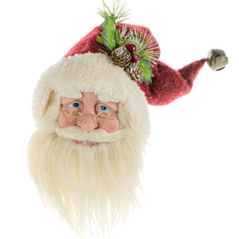 Santa Head Ornament