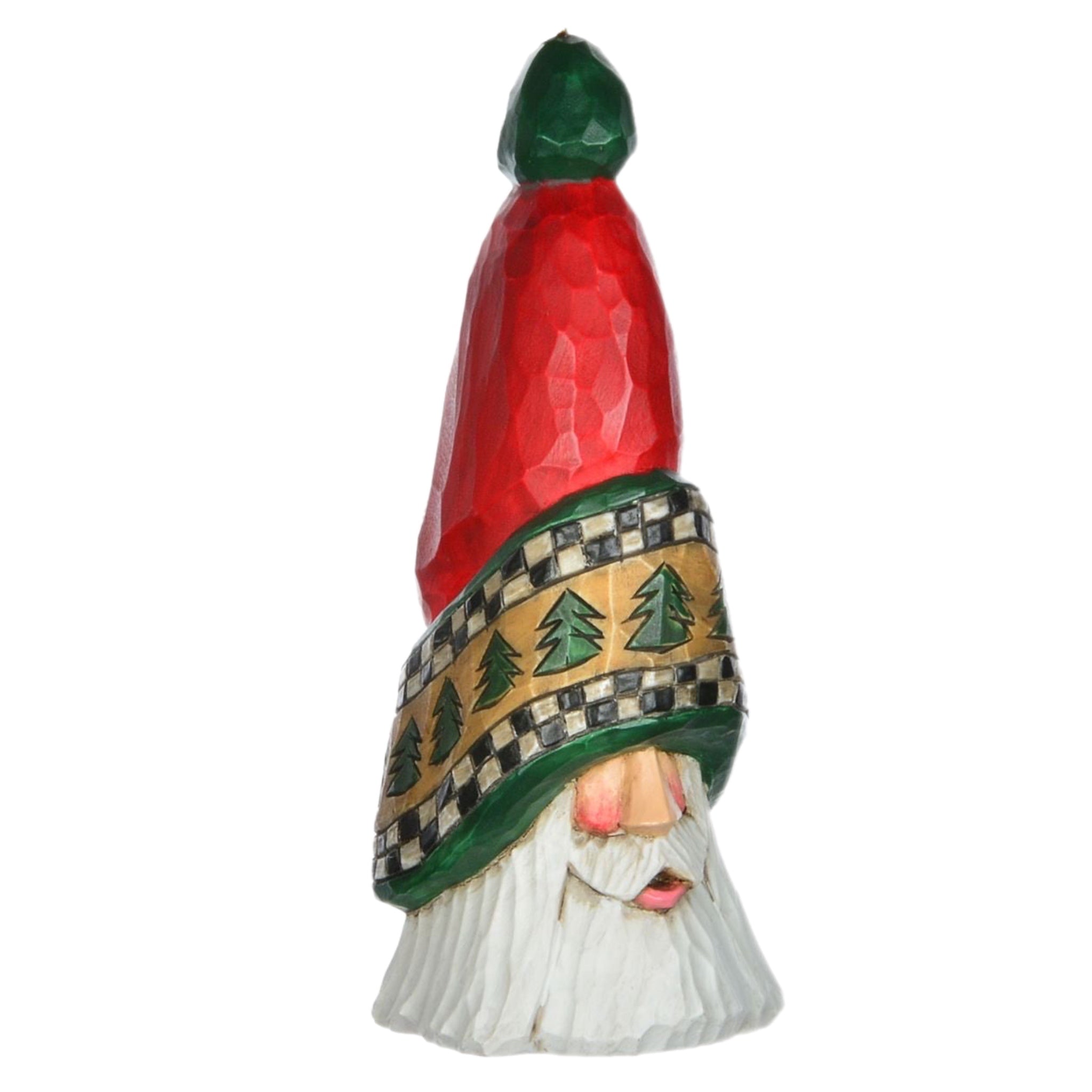 North Star Tall Hat Santa Ornament