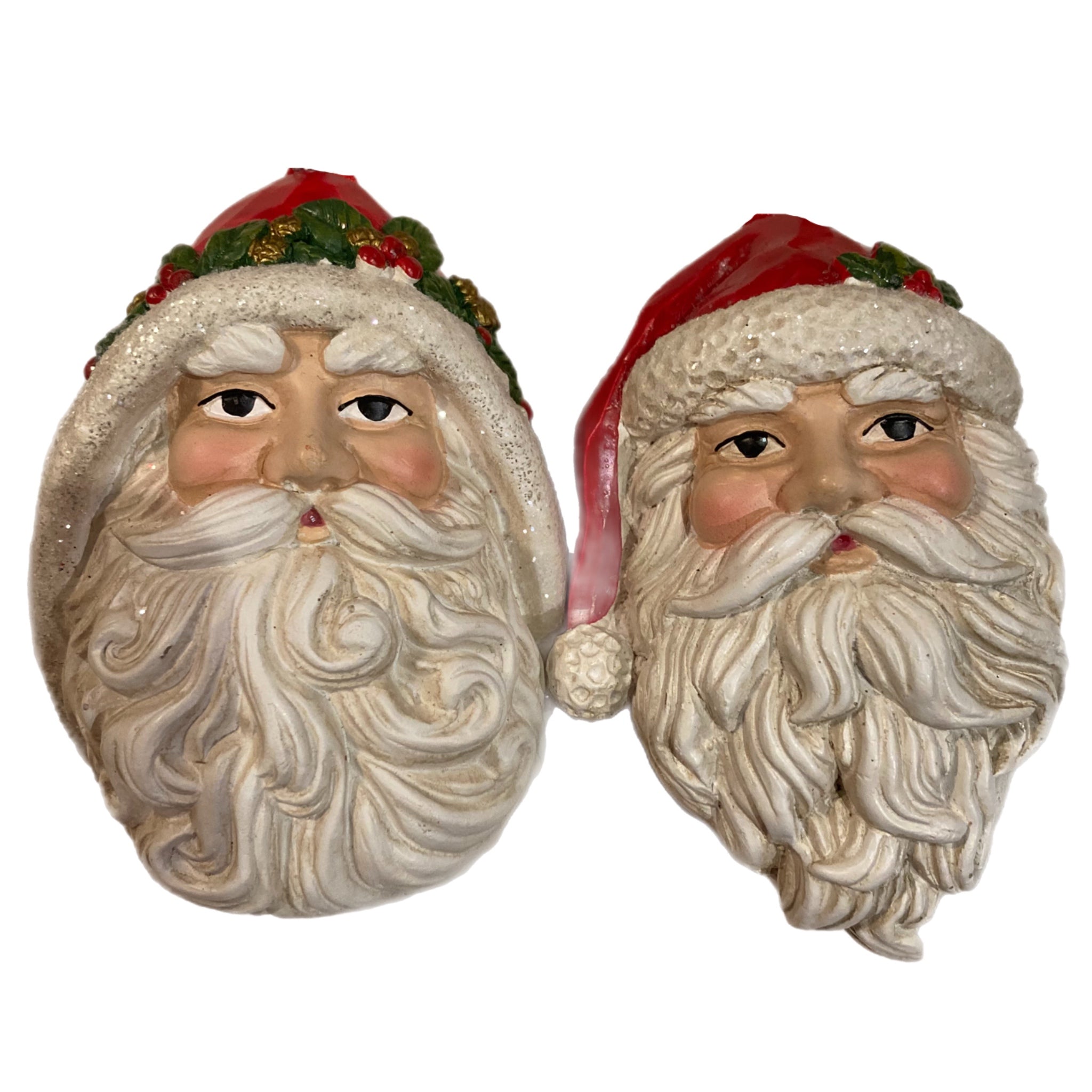 Assorted Santa Head Ornament, INDIVIDUALLY SOLD