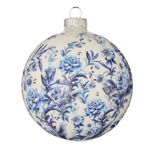 Blue Floral Ball
