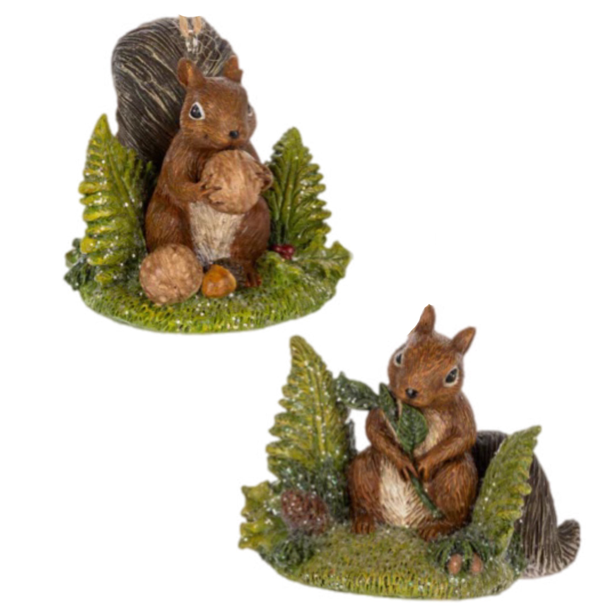 Assorted Squirrel Ornament, INDIVIDUALLY SOLD