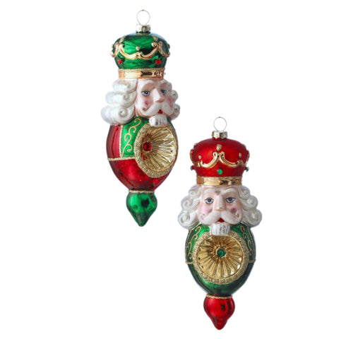 Assorted Nutcracker Reflector Ball, INDIVIDUALLY SOLD