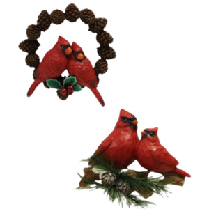 Assorted Cardinal Ornament, INDIVIDUALLY SOLD