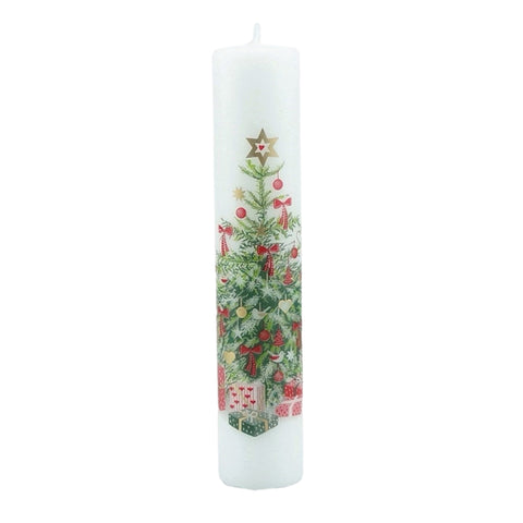 10" Countdown Advent Pillar Candle