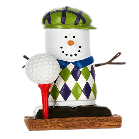S’mores Golfer Ornament