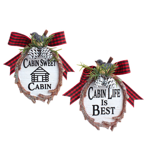 Assorted Lodge Ornament, INDIVIDUALLY SOLD