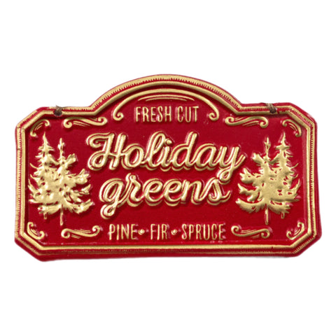 Holiday Greens Ornament