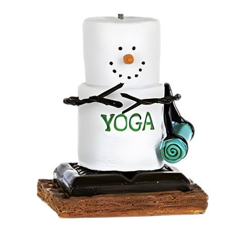 S'mores Yoga Ornament