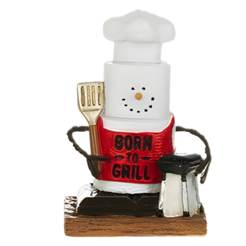 S'mores Born To Grill Ornament