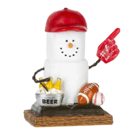 S'mores Sports Fan Ornament