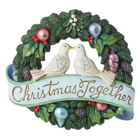 Christmas Together Wreath Ornament