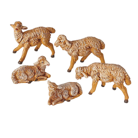 White Sheep, Set Of 5