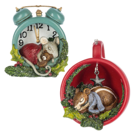 Assorted Forest Critter Ornament, INDIVIDUALLY SOLD