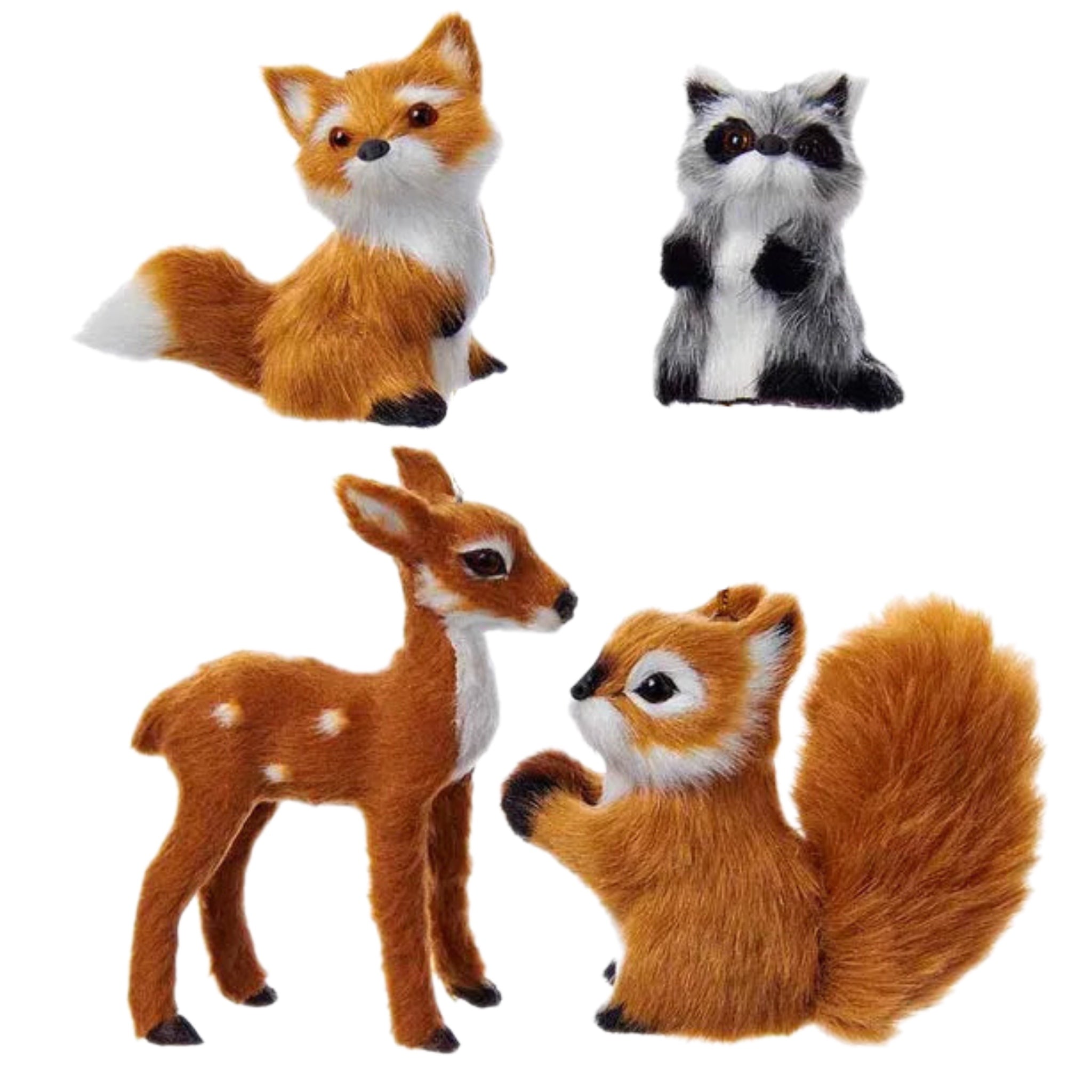 Assorted Woodland Animal Ornament, INDIVIDUALLY SOLD