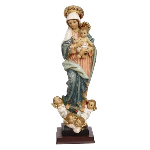 Madonna And Child Figurine